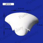 APPLIQUE DA PARETE IN GESSO CERAMICO ART-AP429