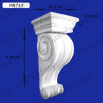 REGGIMENSOLA IN GESSO CERAMICO ART-MN714