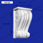 REGGIMENSOLA IN GESSO CERAMICO ART-MN706