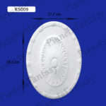 ROSONE IN GESSO CERAMICO ART-RS009