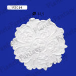 ROSONE IN GESSO CERAMICO ART-RS014