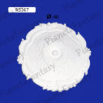 ROSONE IN GESSO CERAMICO ART-RS367