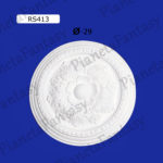 ROSONE IN GESSO CERAMICO ART-RS413