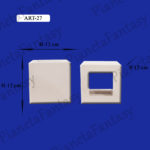 APPLIQUE ART-27 DA PARETE IN GESSO CERAMICO