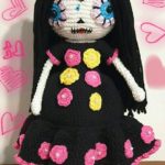 Amigurumi Catrina messicana handmade