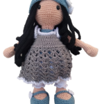 Bambola Amigurumi Lilly Crochet Handmade Doll