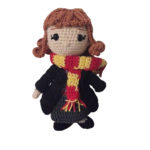 Bambola Amigurumi Hermione Granger Crochet Handmade Doll