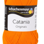 Cotone Catania Original Schachenmayr 50gr 00281 Arancione Uncinetto Amigurumi