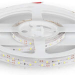 V-TAC STRISCIA LED 3528 MONOCOLORE 60LED/METRO - BLU / ROSSA - BOBINA DA 5 METRI - SKU 2013 / 2015