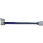 CONNETTORE FLESSIBILE PER STRISCE LED MULTICOLORE RGB 5050 CLIP 4 PIN - SKU 3502